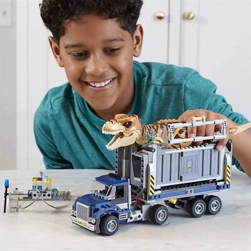 LEGO Dinosaurier Tyrannosaurus Transporter, Bausteine - Bild 2