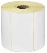 Zebra Etikettenrolle Z-Perform 1000T aus Normalpapier in Weiß, B/H: 101,6 x 38,1 mm - Bild 1