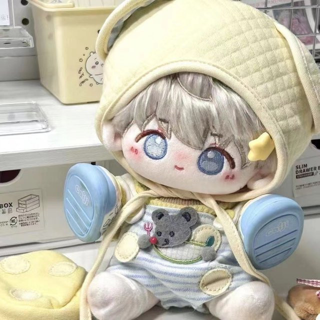 LineOlly Anime Gaming Kawaii Puppe, Plüsch / Textil, Lila, Bunt / Mehrfarbig - Bild 1