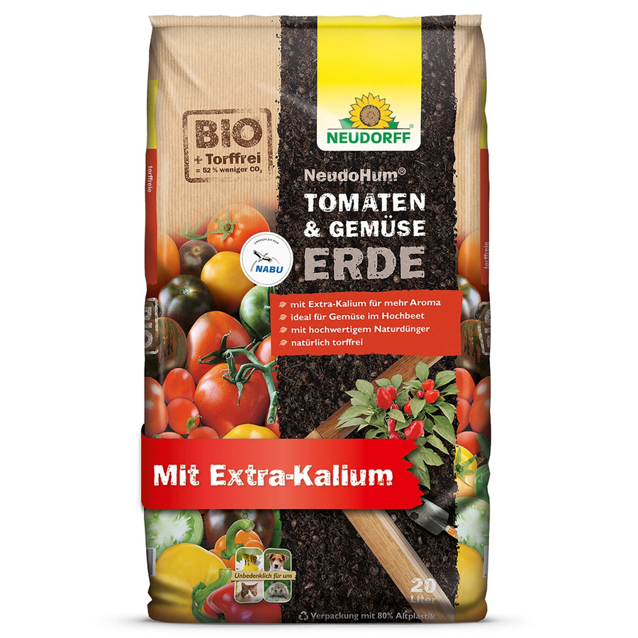 Neudorff NeudoHum Tomaten- und Gemüseerde, 20 kg - Bild 3