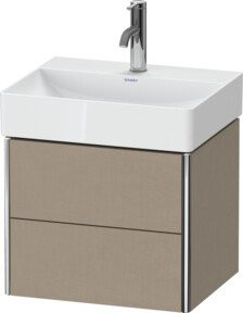 Duravit Waschtischunterschrank Compact XSquare mit 2 Schubladen, wandhängend, B/T/H: 48,4 x 39,0 x 39,7 cm - Bild 1