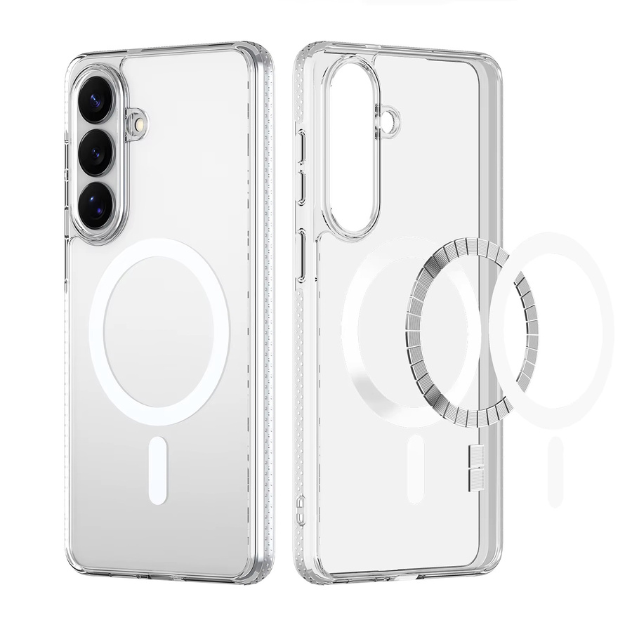 DUX DUCIS Magnetische Transparente Handyhülle für Samsung Galaxy S26 Ultra, S26 Plus, S25 Ultra und S25 Edge mit sturzsicherem TPU-Rahmen - Bild 2