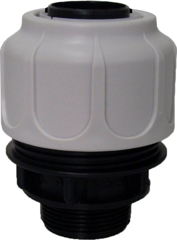 T.I.P. Saugschlauch-Anschlussstück für Schwimmbadfilter aus Kunststoff, Weiß, Durchmesser: 32 mm - Bild 2