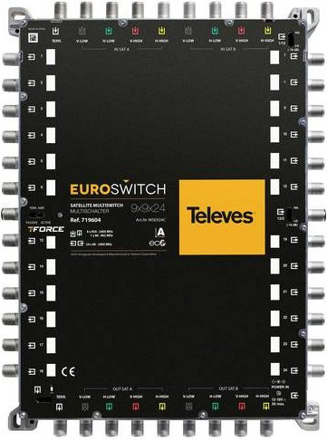 Televes MSE924C SAT Multischalter in Schwarz - Bild 1