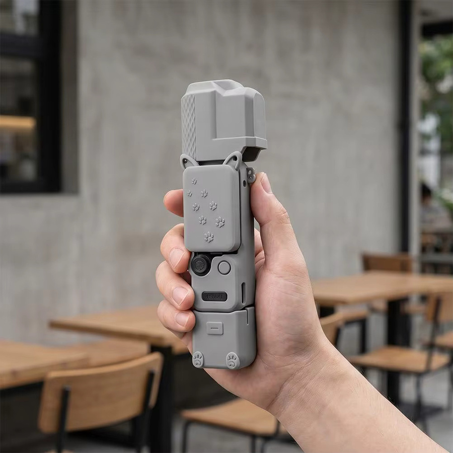 DJI Osmo Pocket 4 Silikonhülle für das Kameraobjektiv als staubdichte und kratzfeste Schutzabdeckung - Bild 3
