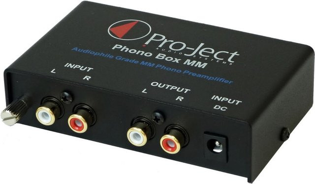 Pro-Ject Phono Box MM (DC) Vorverstärker in Schwarz - Bild 1