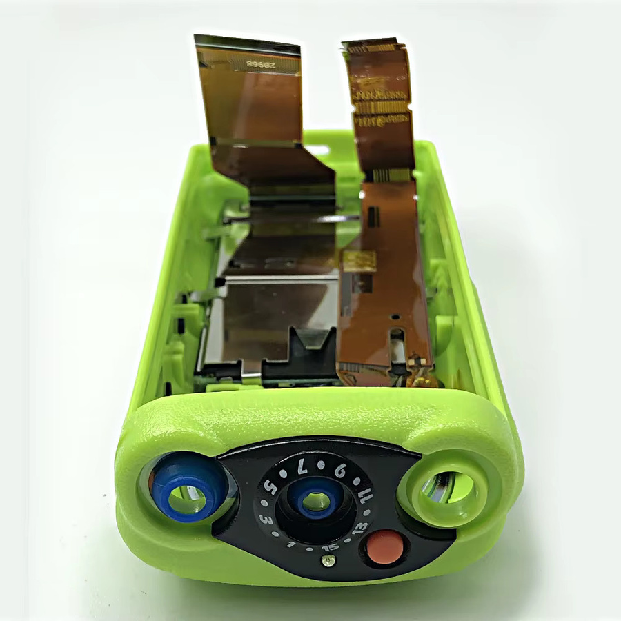 VBLL Walkie-Talkie Ersatz-Reparatur-Frontgehäuse-Set mit OEM-Lautsprecher und LCD für HT1250 GP380, Grün - Bild 4