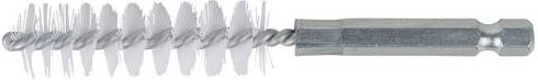 KS Tools Nylon Bürste 1/4 Zoll Ø 10 mm in Weiß - Bild 1