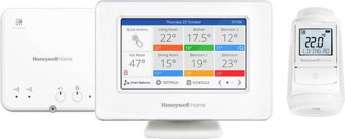 Honeywell evohome EVO-HOUSE-PLUS Heizkörperthermostat-Set in Weiß mit App-Steuerung - Bild 1