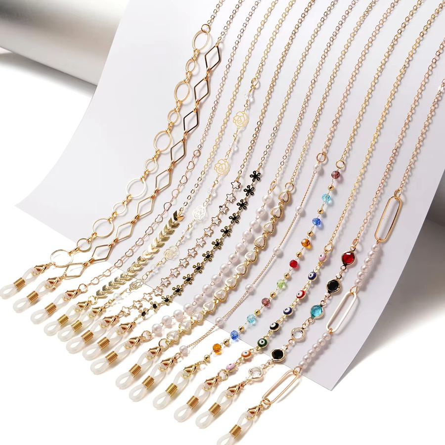 Erilles Brillenkette, Gold, Unisex - Bild 1