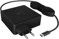 Icy Box Ladegerät IB-PS101-PD mit USB-A und USB-C in Schwarz - Bild 1