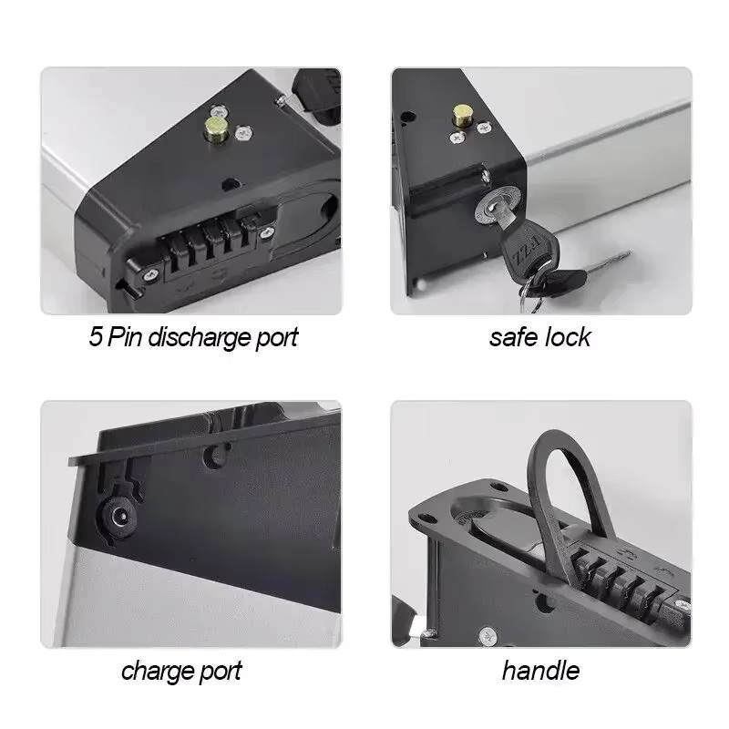 Samebike E-Bike Pedelec Akku DCH 006 Lithium-Batterie 48V 14Ah für LO26 20LVXD30 XP2.0 Faltfahrräder und LAFLY X3 JINGHMA R7 R5 - Bild 2