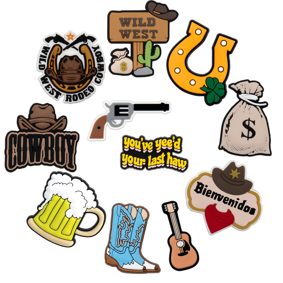 Schuhanhänger, Cowboy-Schuhdekoration, Mädchen, Kinder - Bild 4