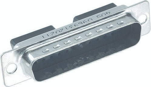 HARTING Steckverbinder 09 69 312 0211 09693120211 Polzahl: 21, Farbe: Silber, zum Crimpen - Bild 1