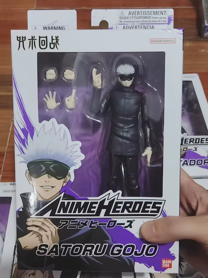 Bandai Namco Jujutsu Kaisen Satoru Gojo, Actionfigur, mit austauschbaren Händen - Bild 4