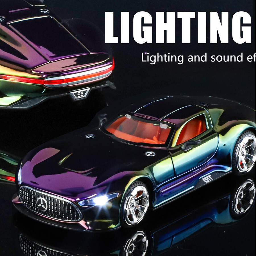 Maisto Benz VISION GT Super Concept Sportwagen Modellauto 1:32 Metall - Bild 2