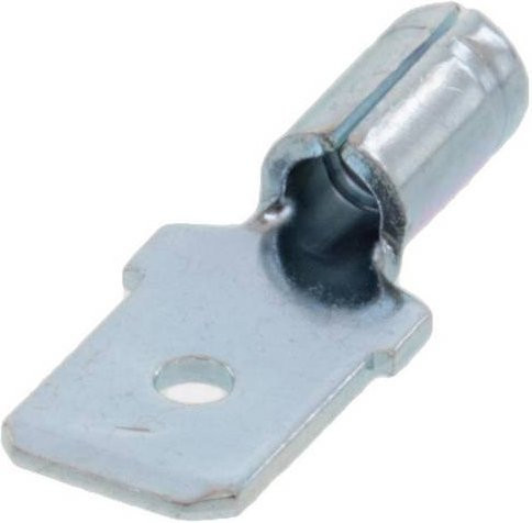 Molex 19022-0018 Flachstecker Bag in Silber - Bild 1