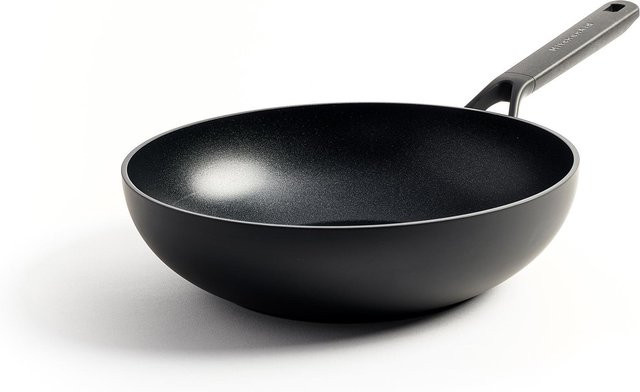 KitchenAid Wok aus Keramik in Schwarz, Durchmesser: 28 cm - Bild 1