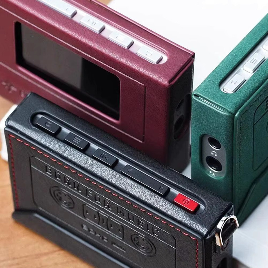 FiiO SK-ECHO Schutzhülle für Mini MP3 Player aus PU-Leder im Retro-Design, Mehrfarbig - Bild 4