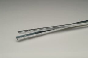 Regalwerk Standard Mittelanschlag für Archivregale, Farbe: Silber, Breite: 128 cm - Bild 1