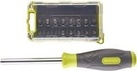 Ryobi One+ Schraubendreher mit 17-teiligem Bit-Satz in Grün-Grau - Bild 1