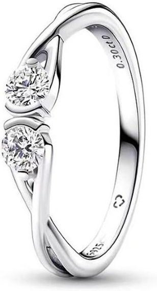 Ring 925 Sterling Silber, Pave, Damen - Bild 1
