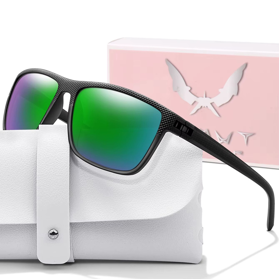 LOISRUBY Sonnenbrille, quadratisch, Vollrand, Kunststoff, schwarz, Unisex, polarisiert - Bild 3