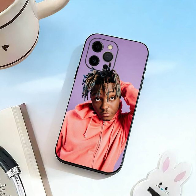 999-Juice WRLD-JW Handyhülle aus weichem Silikon für iPhone 17 16 15 14 13 12 11 Pro Max Plus in Multicolour - Bild 1
