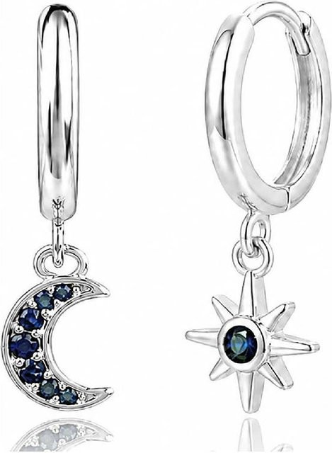 Townson Fashion Hängeohrringe, 14K Gold Plated, Kristall, Damen - Bild 1