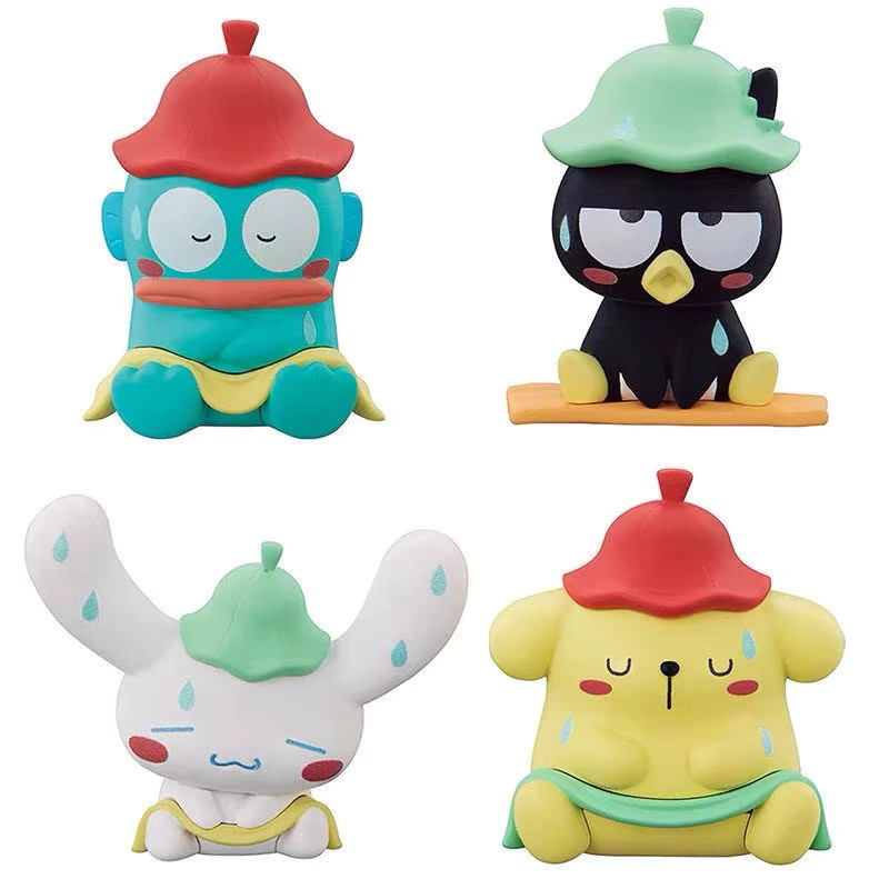 Sanrio Cartoon Blind Box Steam Sauna Serie, Ornament, Tiere - Bild 5
