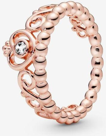 Wucifang Jewelry Ring, 925 Silber, Roségold, Kristall, Damen - Bild 1