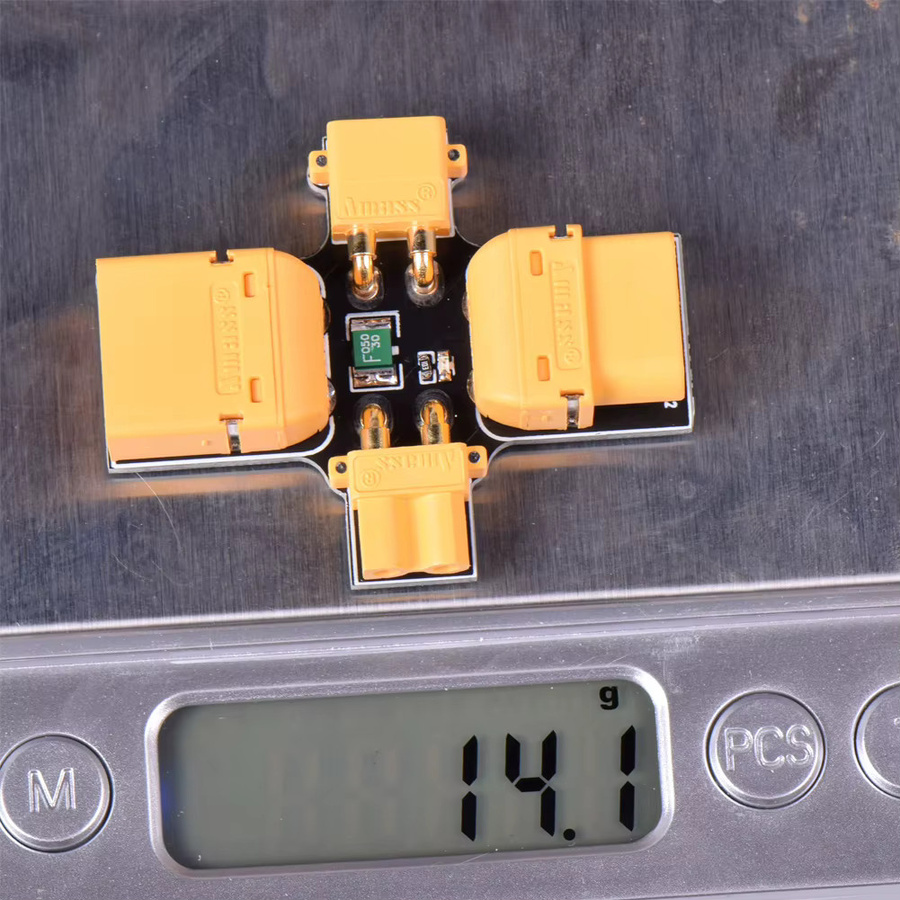JHEMCU Rauchstopper XT60 und XT30 für RC-Modelle und FPV-Drohnen mit selbstheilender rücksetzbarer Sicherung für 1-6S - Bild 3