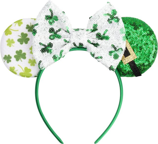Disney Mickey Mouse Ohren Stirnband, Pailletten, Kinder - Bild 1