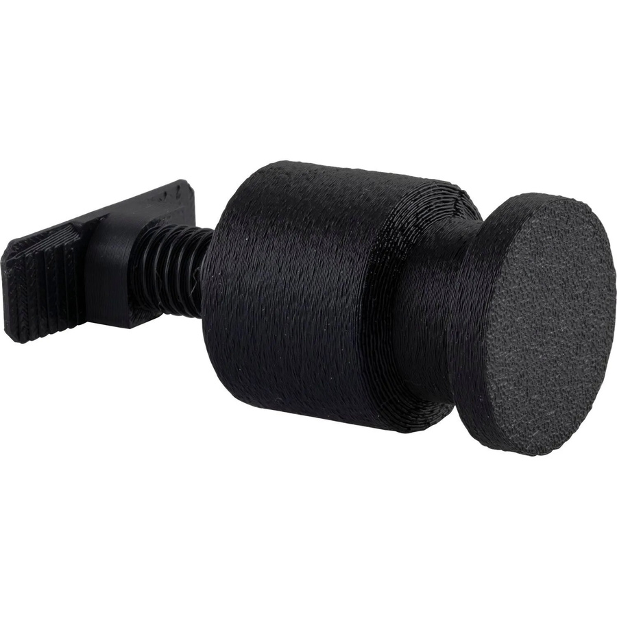 Technik Team Mantelhaken Sillos für Akustik- und Designpaneele, Durchmesser: 30 mm, Schwarz - Bild 2