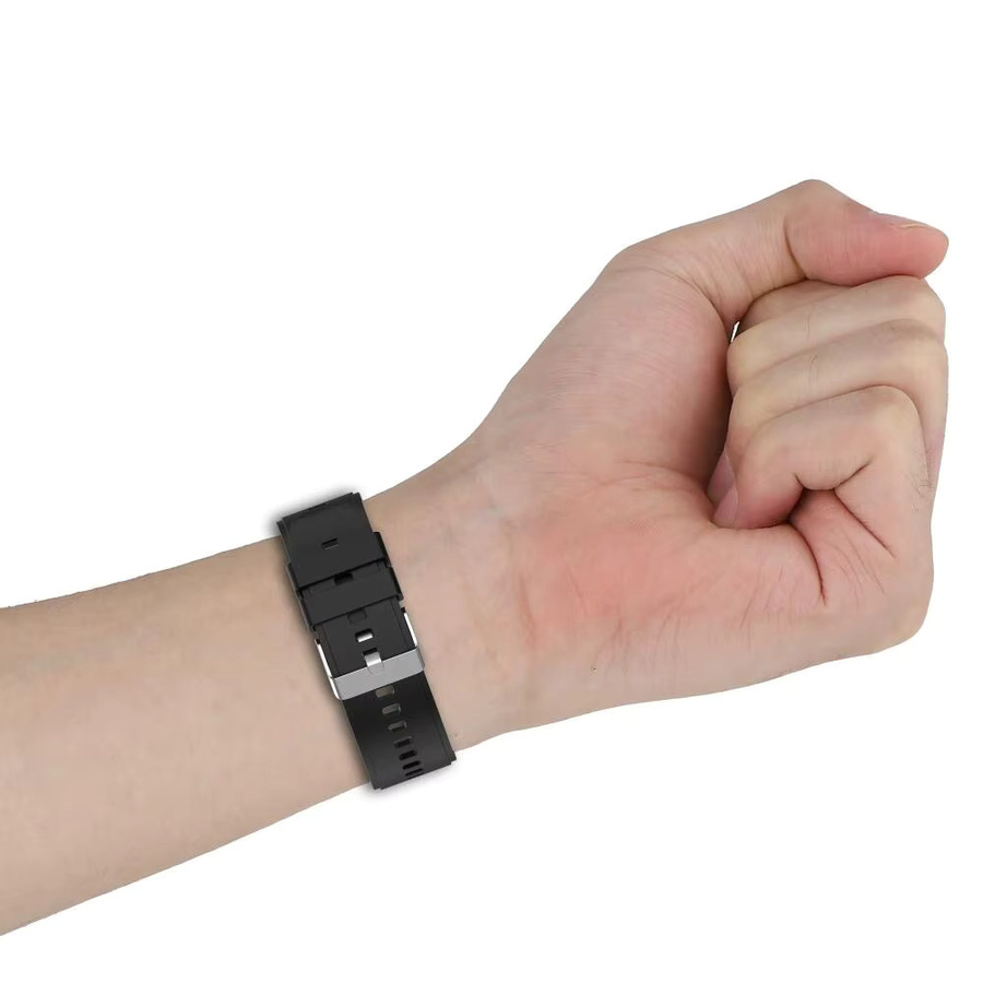 Huawei Uhrenarmband Silikon, Schwarz, Unisex - Bild 3
