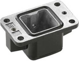 Weidmüller Steckverbindergehäuse HDC IP68 24B MD 3PG29 in Schwarz - Bild 1