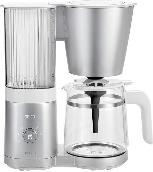 Zwilling ENFINIGY Filterkaffeemaschine in Silber mit Glaskanne und Warmhaltefunktion - Bild 1