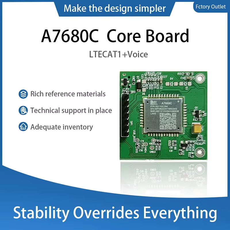 SIMCOM LTE CAT1 CoreBoard A7680C Modul für drahtlose Kommunikation in Grün - Bild 2