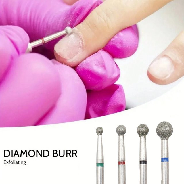 Easy Nail Diamant Nagelbohrer Set, 4 Teile, Unisex - Bild 1