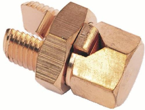 CellPack Freileitungsklemme flexibel 410190 Gold für Leiterquerschnitte 10-50mm² 40er Packung - Bild 1