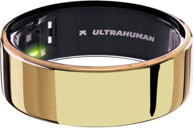 Ultrahuman Ring AIR Smart Ring in Bionic Gold, Größe 6 mit Schlaf-Tracking und Herzfrequenzmessung - Bild 1
