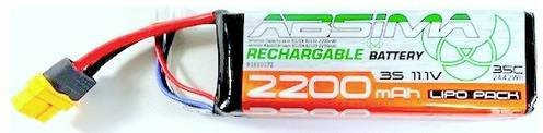Absima Modellbau-Akkupack (LiPo), 11.1V 2200 mAh 35 C Softcase - Bild 1