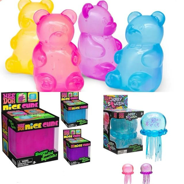 Schylling Nee doh Nice Cube, Sensorischer Fidget-Würfel, Silikon, Nicht für Kinder unter 3 Jahren - Bild 1
