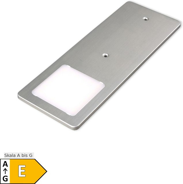 TooFlat LED Unterbauleuchte in Silber mit warmweißem Licht - Bild 1