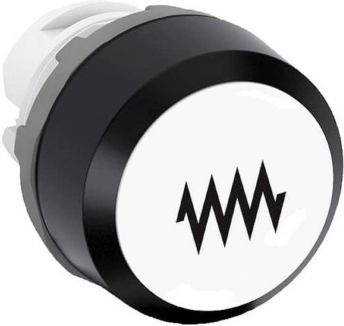 ABB MP2-7116 Drucktaster Weiß IP66 B: 2,8 cm, H: 1,15 cm - Bild 1