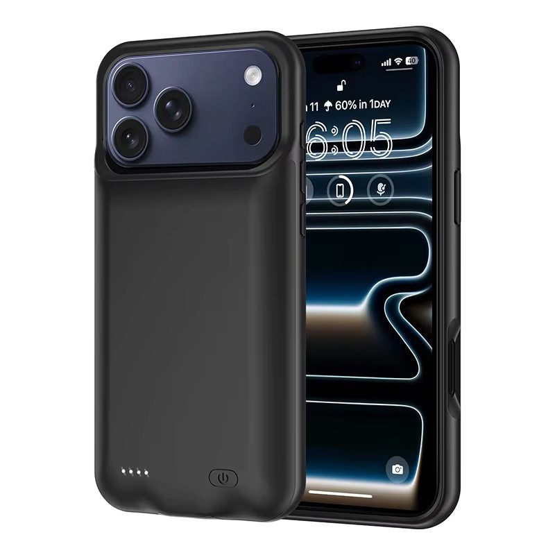 Power Bank Schutzhülle für iPhone in Schwarz - Bild 6