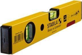 Stabila Wasserwaage Type 70 M aus Aluminium in Gelb, Länge: 30 cm - Bild 1