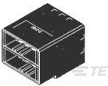 TE Connectivity Tray 1971003-1 in Schwarz - Bild 1