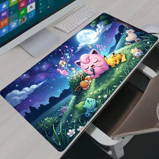 Bandai Jigglypuff XL Mauspad Multicolour Schreibtischunterlage für Gaming und PC - Bild 1