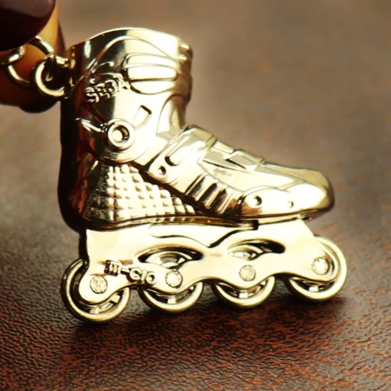 SEBA Schlüsselanhänger Edelstahl, Gold, Unisex - Bild 3